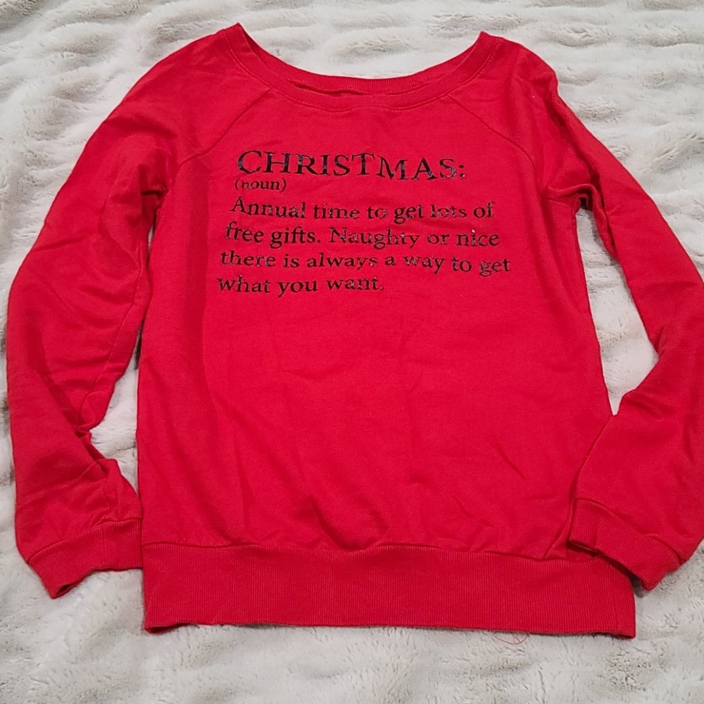 EUC Naughty Christmas Sweater